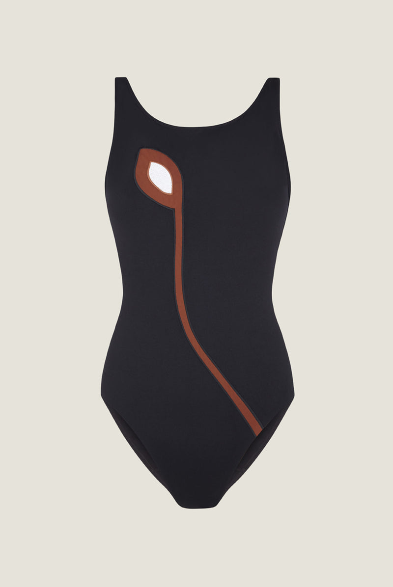 mur swimwear-bañador-Tulip negro-1